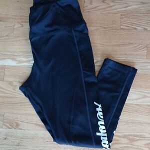 Woman's Aeropostale Sport Black Leggings